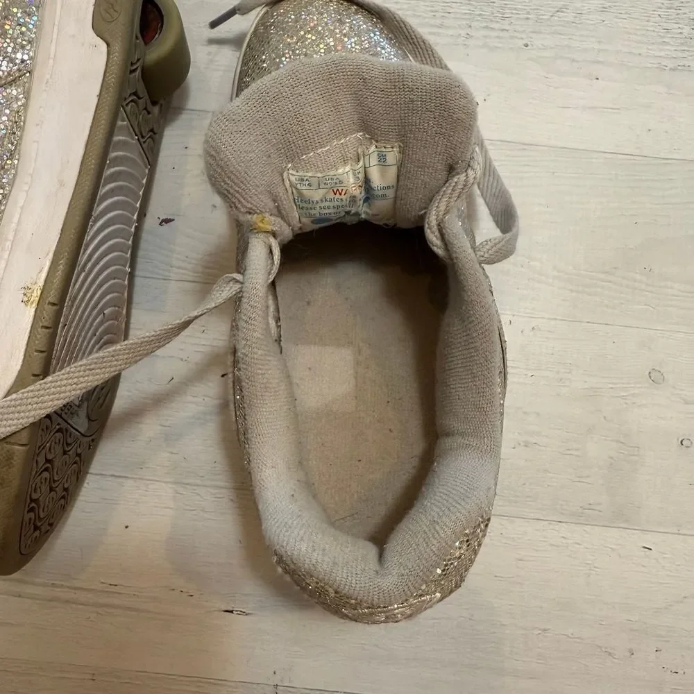 Heelys girls silver